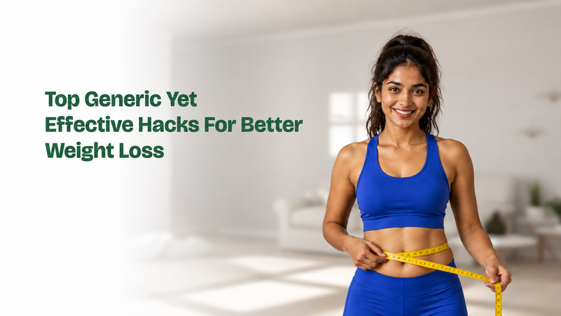 Top Generic Yet Effective Hacks For Better Weight Loss