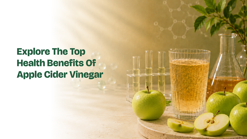 Explore The Top Health Benefits Of Apple Cider Vinegar