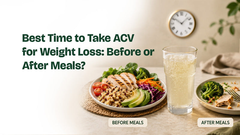 Best Time to Take ACV for Weight Loss: Before or After Meals?