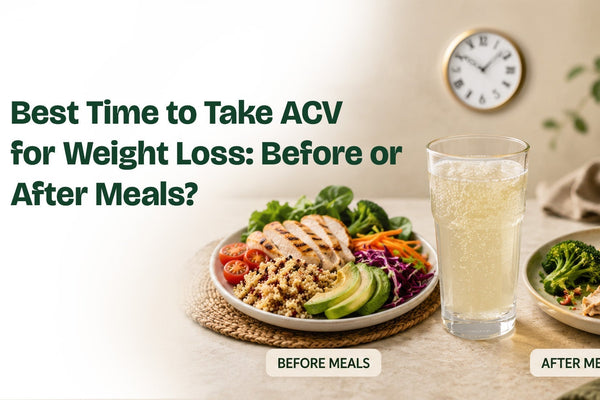 Best Time to Take ACV for Weight Loss: Before or After Meals?