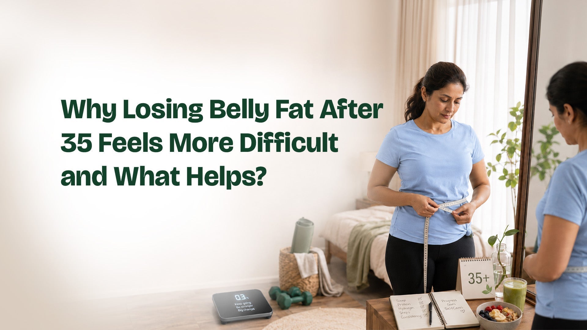 Image of Why Losing Belly Fat After 35 Feels More Difficult and What Helps?