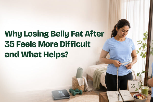 Why Losing Belly Fat After 35 Feels More Difficult and What Helps?