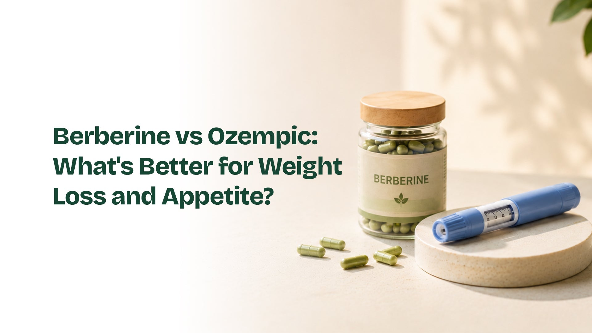 Image of Berberine vs Ozempic: What's Better for Weight Loss and Appetite?