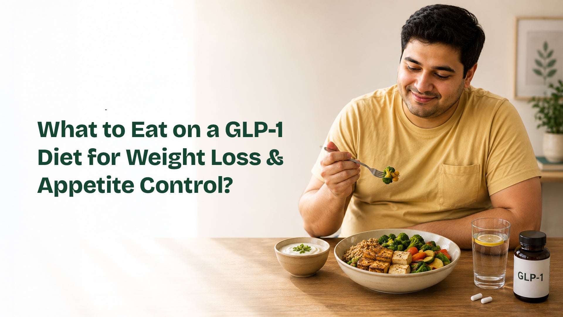 Image of What to Eat on a GLP-1 Diet for Weight Loss & Appetite Control?
