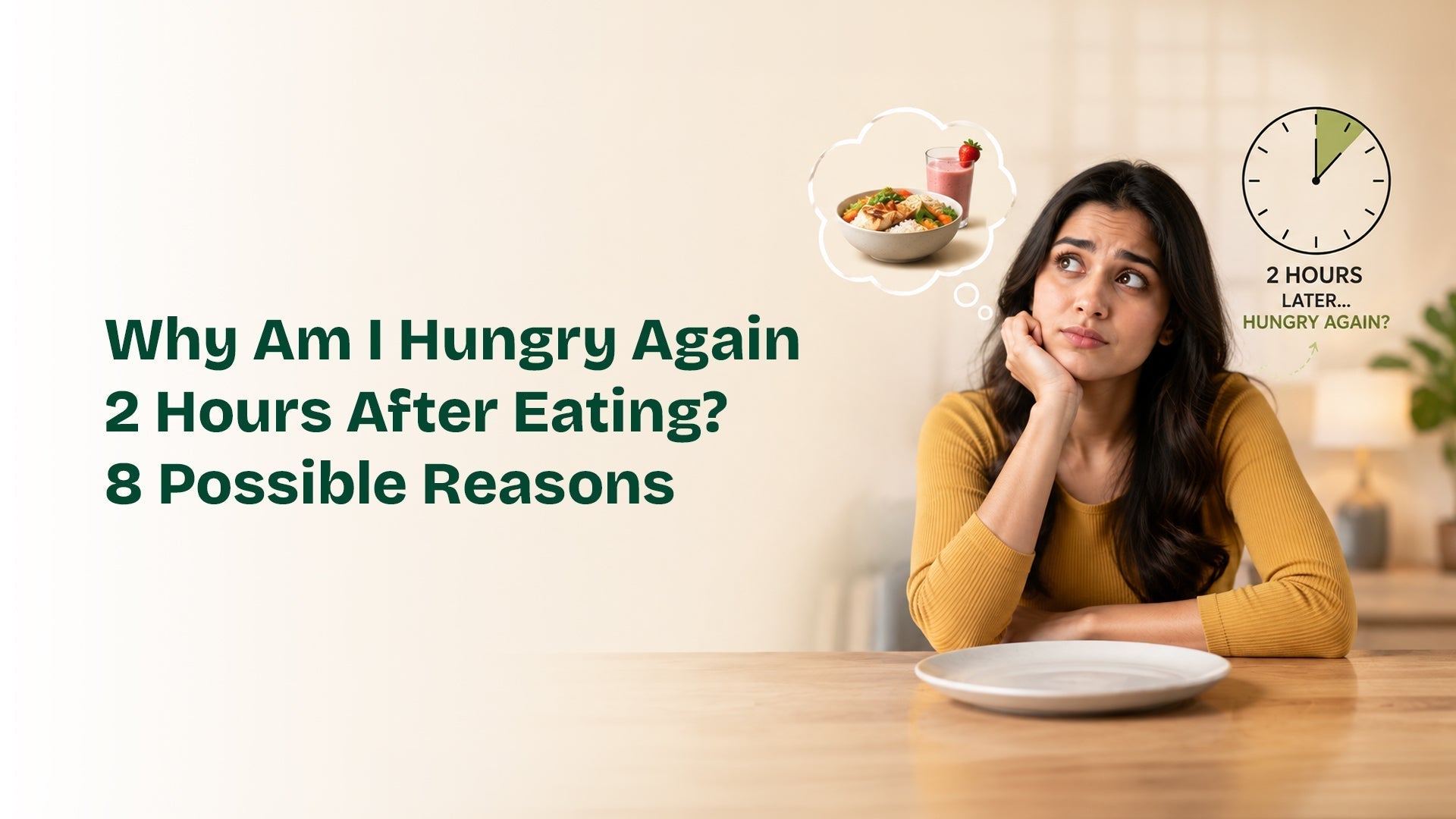 Image of Why Am I Hungry Again 2 Hours After Eating? 8 Possible Reasons