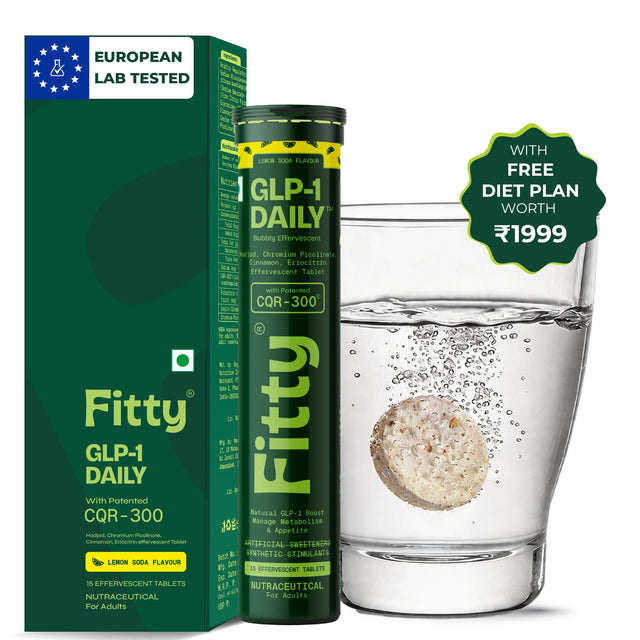 GLP-1 Fizz | For Fat Reduction & Weight Loss | FREE 30 Days Diet Plan