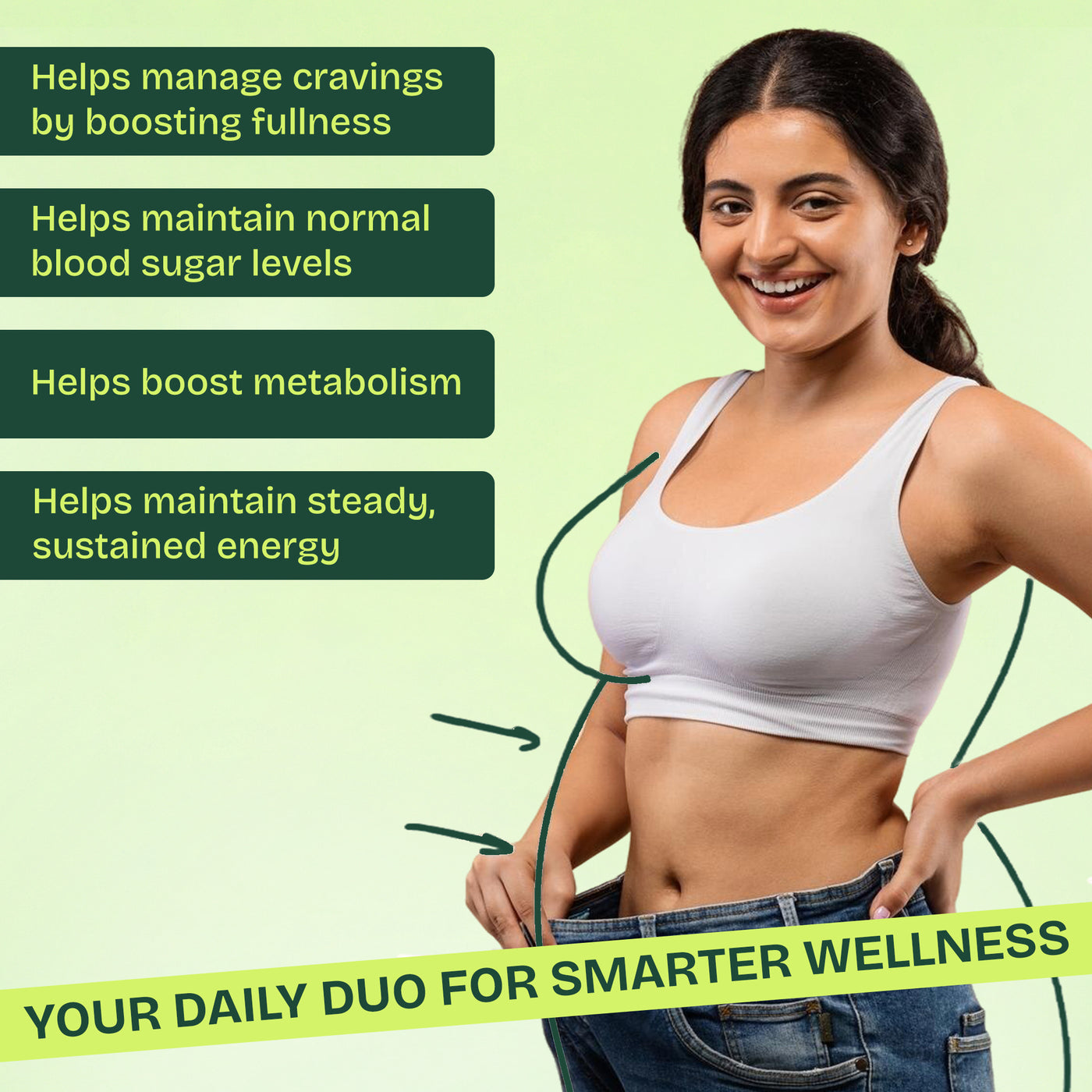 Fitty Appetite & Craving Control Combo (GLP-1 + ACV) | Celebrity-Inspired | FREE 30-Day Diet Plan