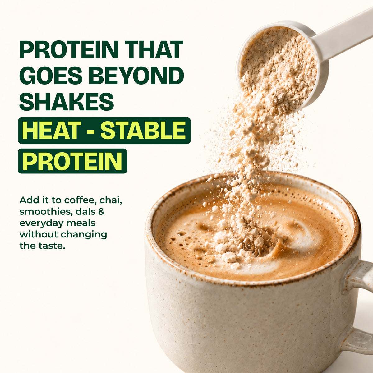 Fitty Fermented Yeast Protein | 31g Protein | 7 Added Supplements | Vitamin B12, D3, K2 (100% RDA) | Unflavoured (500 g)