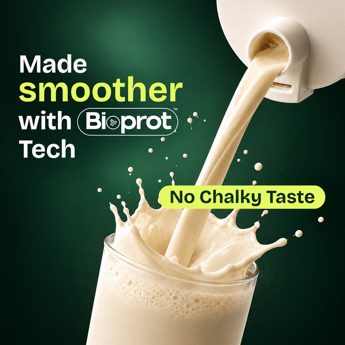 Fitty Fermented Yeast Protein | 31g Protein | 7 Added Supplements | Vitamin B12, D3, K2 (100% RDA) | Unflavoured (500 g)