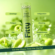 600mg Apple Cider Vinegar Fizz | Pack of 4 | FREE 1-month Diet Plan