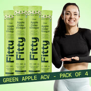 600mg Apple Cider Vinegar Fizz | Pack of 4 | FREE 1-month Diet Plan