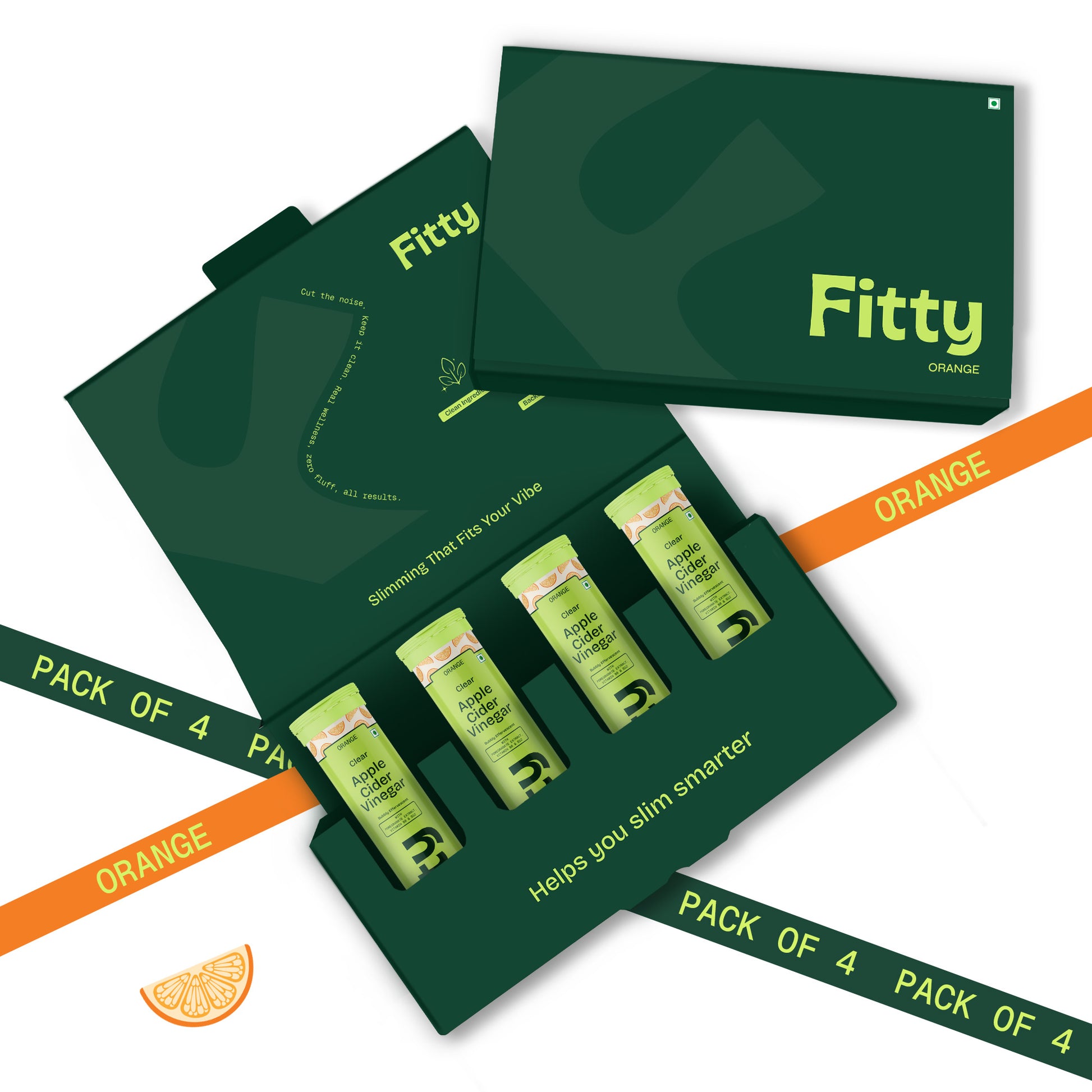 600mg Apple Cider Vinegar Fizz | Pack of 4