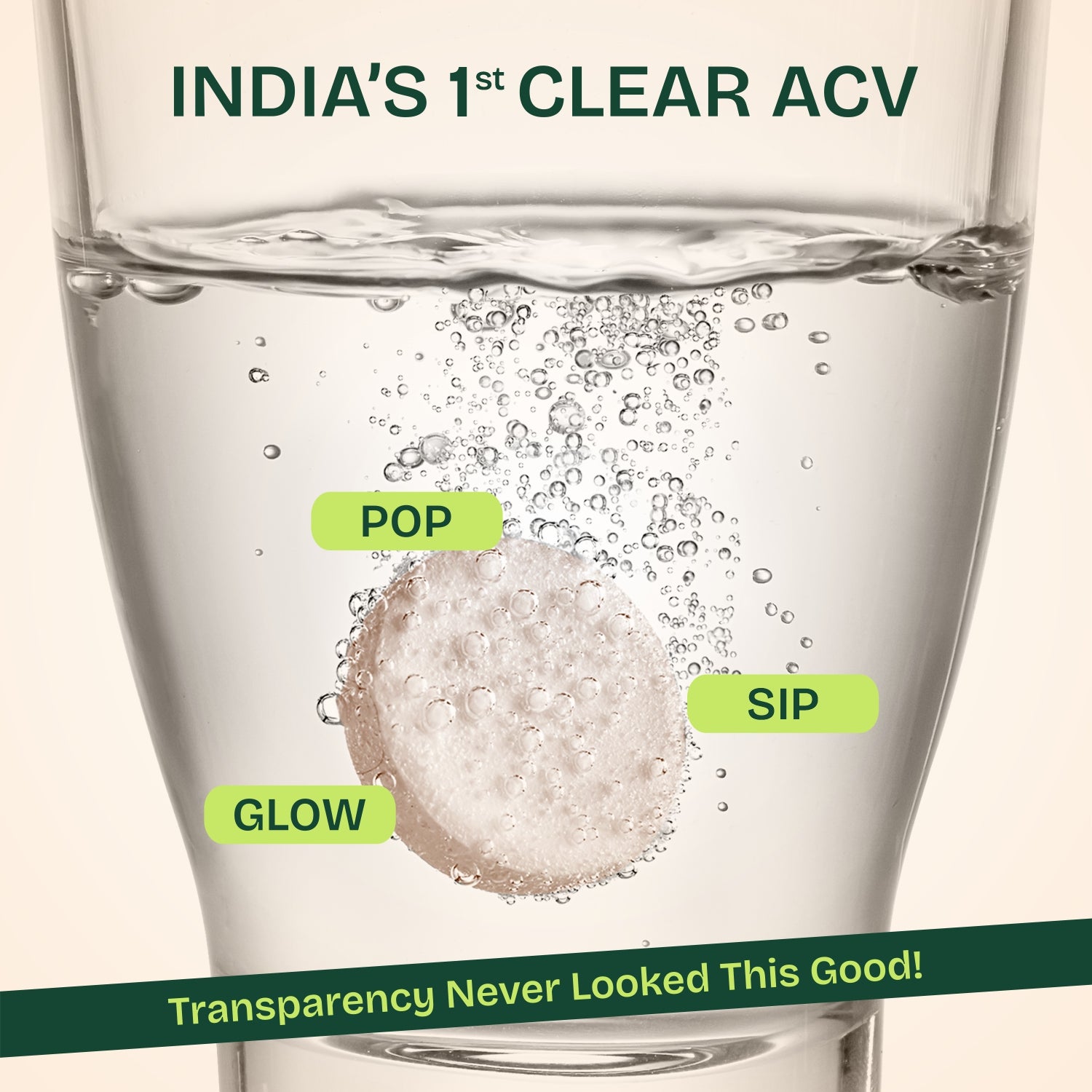 600mg Apple Cider Vinegar Fizz | Pack of 4