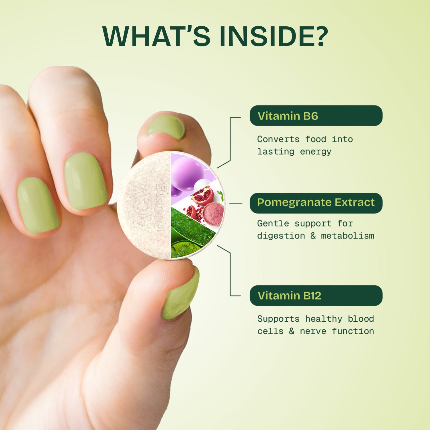 Image of 600mg Apple Cider Vinegar Fizz | Pack of 4