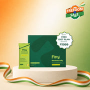 Fitty Metabolic Daily Prebiotic & Probiotic - Gut Health, Metabolism & Weight Management | 15 Sachets | FREE 1-month Diet Plan