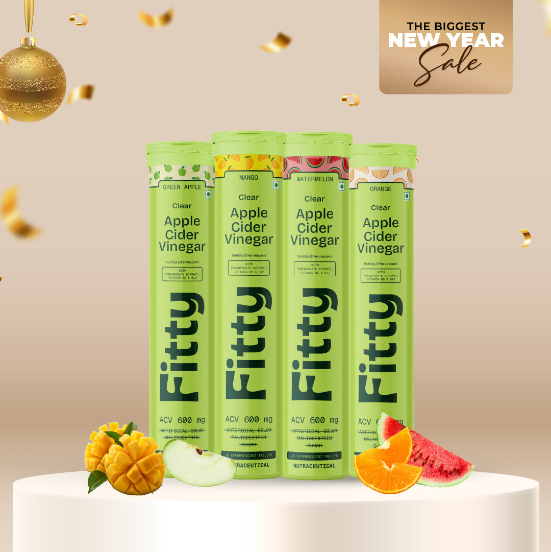 Image of 600mg Apple Cider Vinegar Fizz | Pack of 4