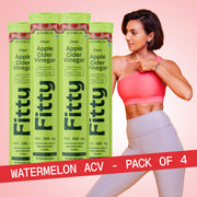 600mg Apple Cider Vinegar Fizz | Pack of 4 | FREE 1-month Diet Plan