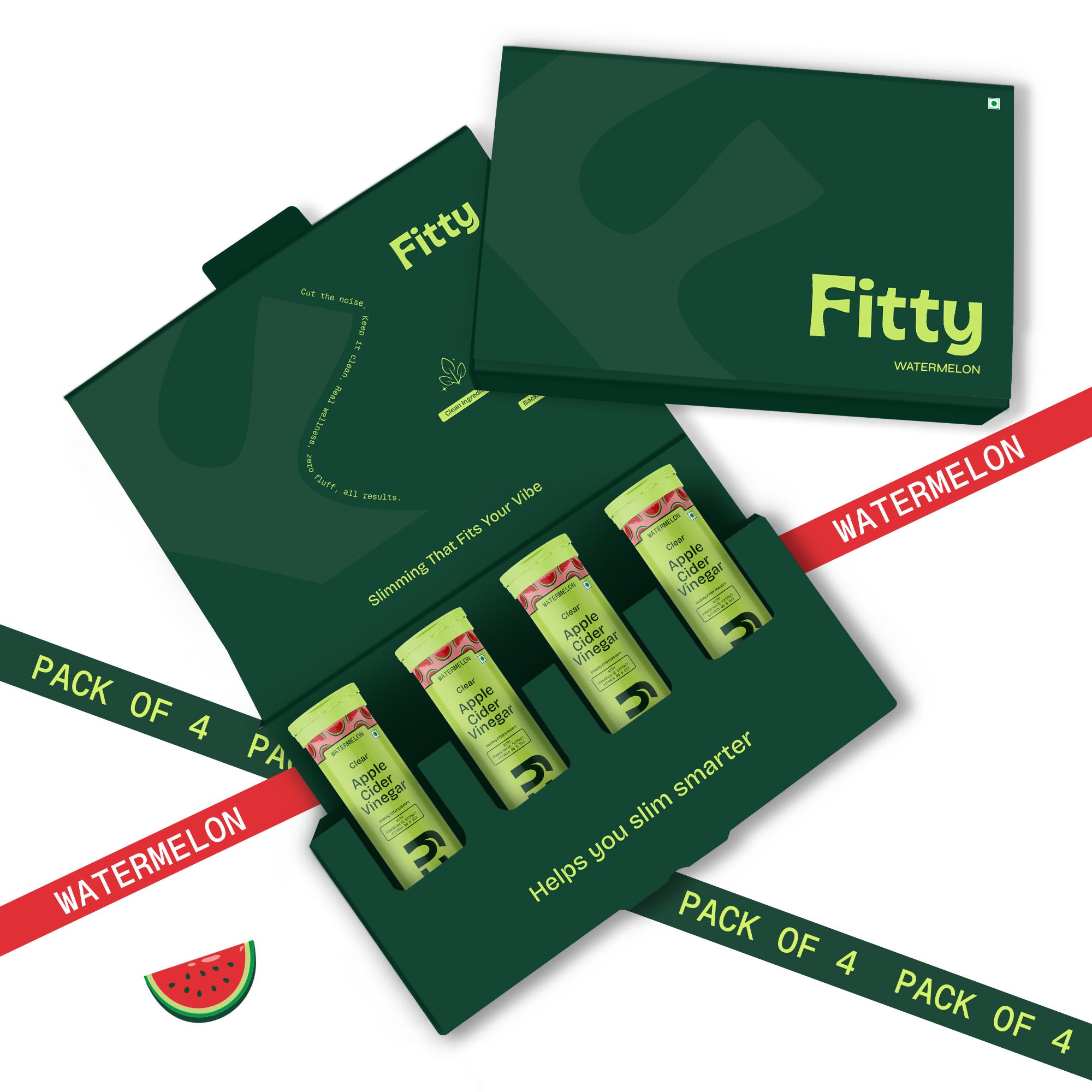 600mg Apple Cider Vinegar Fizz | Pack of 4