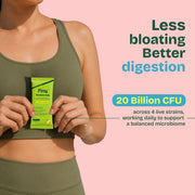 Fitty Metabolic Daily Prebiotic & Probiotic - Gut Health, Metabolism & Weight Management | 15 Sachets | FREE 1-month Diet Plan